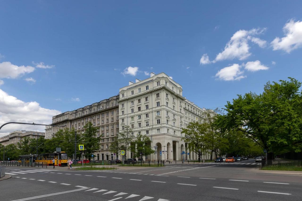 Przestronny Apartament Z Widokiem Na Miasto W Warszawie ワルシャワ エクステリア 写真